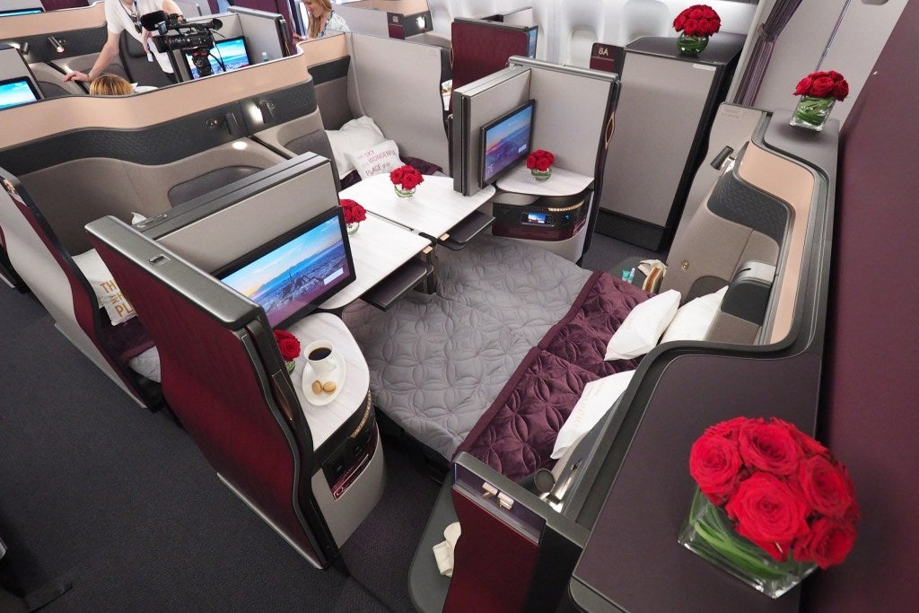 Qatar is waiting to launch its Doha to Las Vegas route until it's able to retrofit a 777-200LR with the new product.