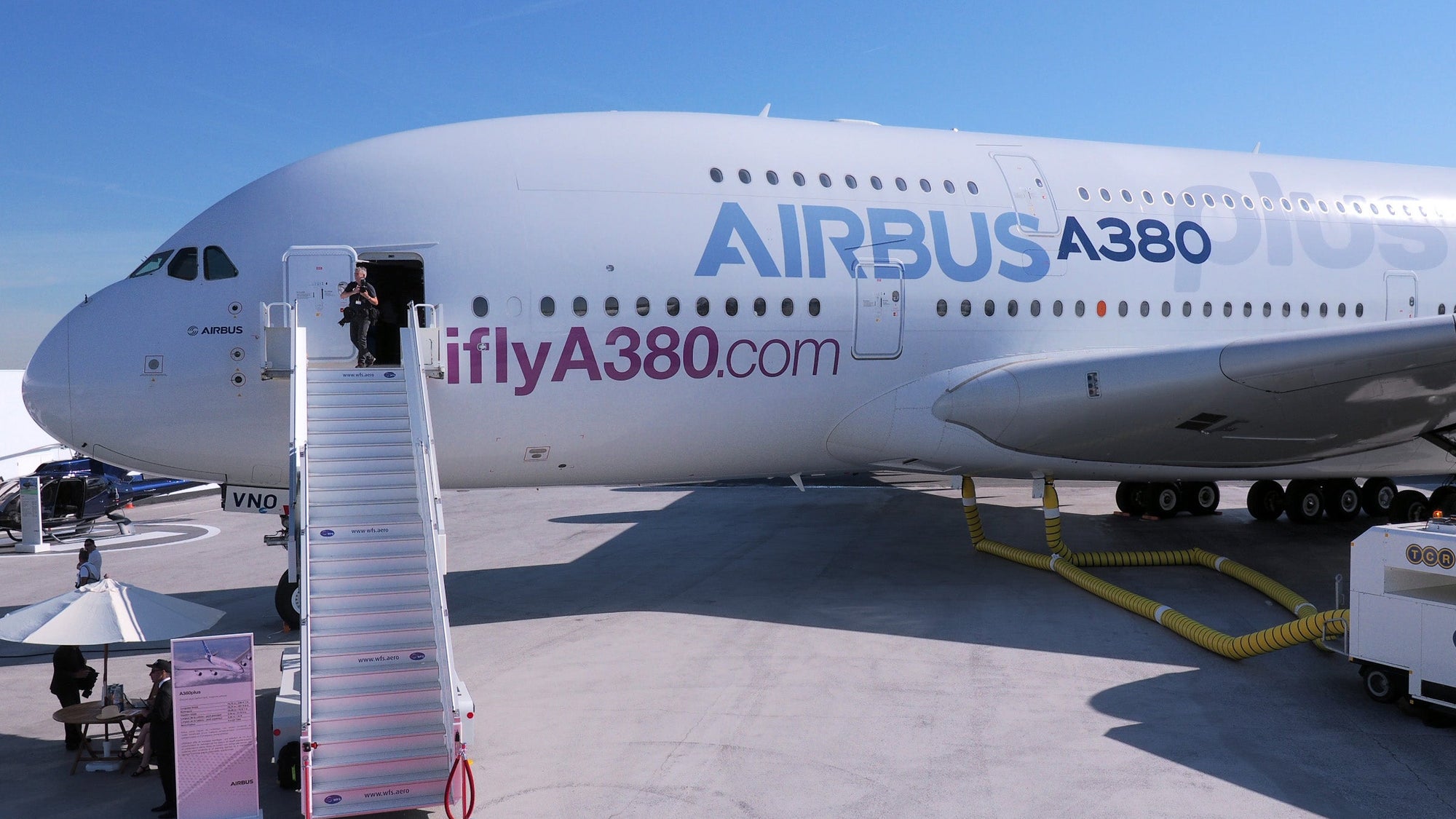 Airbus A380plus Paris Air Show