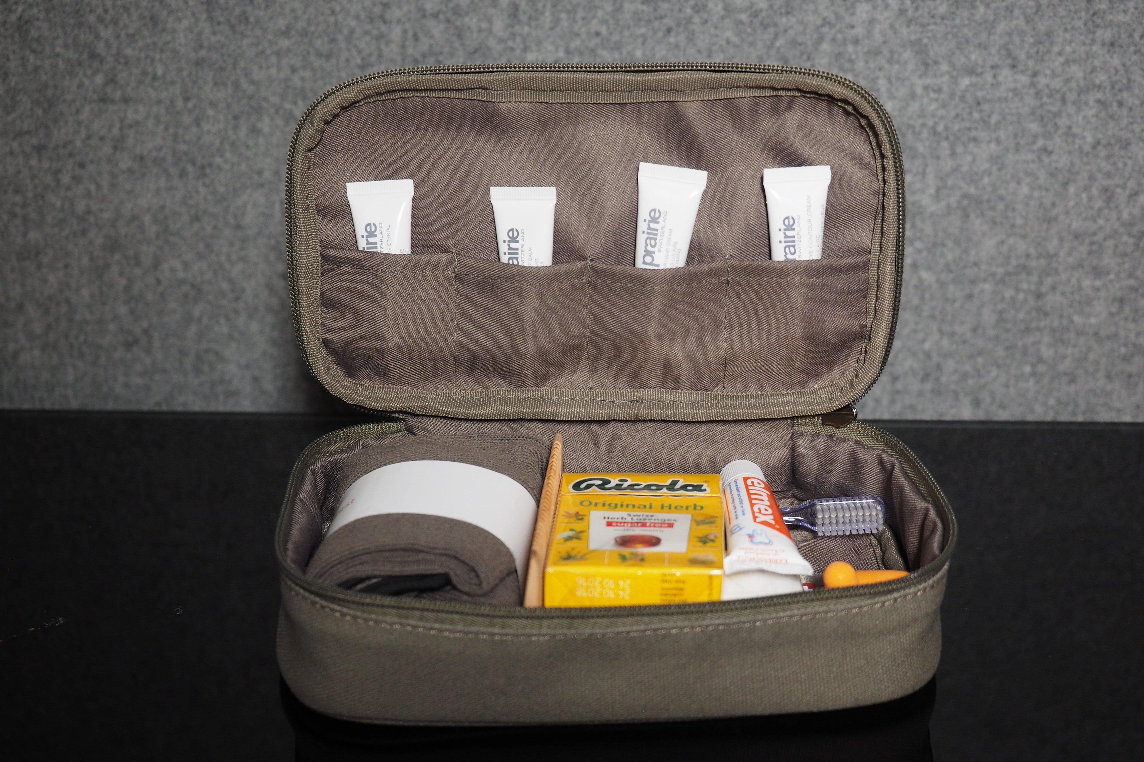 swiss mens first class amenity bag