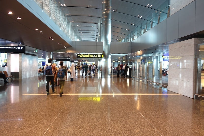 Qatar gate A5