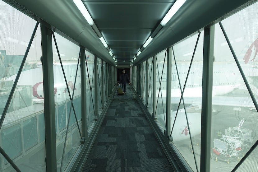 Qatar jet bridge