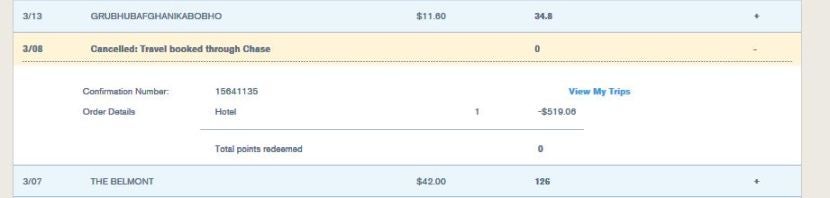 My points refund posted to my account as a cancellation. The bonus later posted as an adjustment.