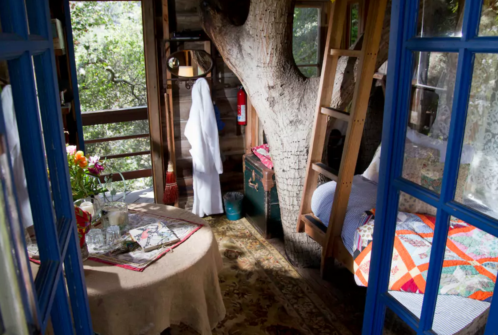 The house is small and compact. Photo courtesy of Airbnb.