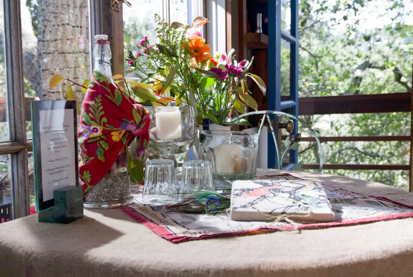 A healthy continental breakfast is served each morning. Photo courtesy of Airbnb.