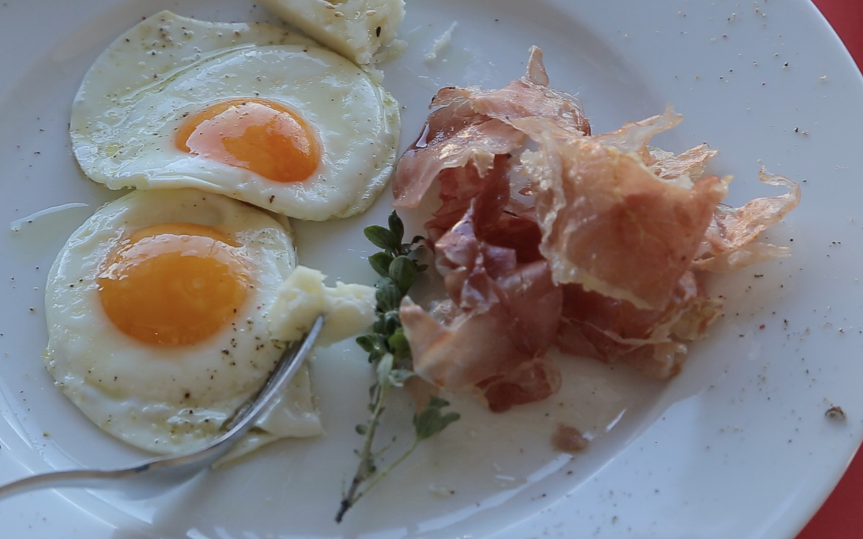 Menu items at the Acropolis Museum restaurant draw on locally-sourced ingredients as much as possible. Yum!