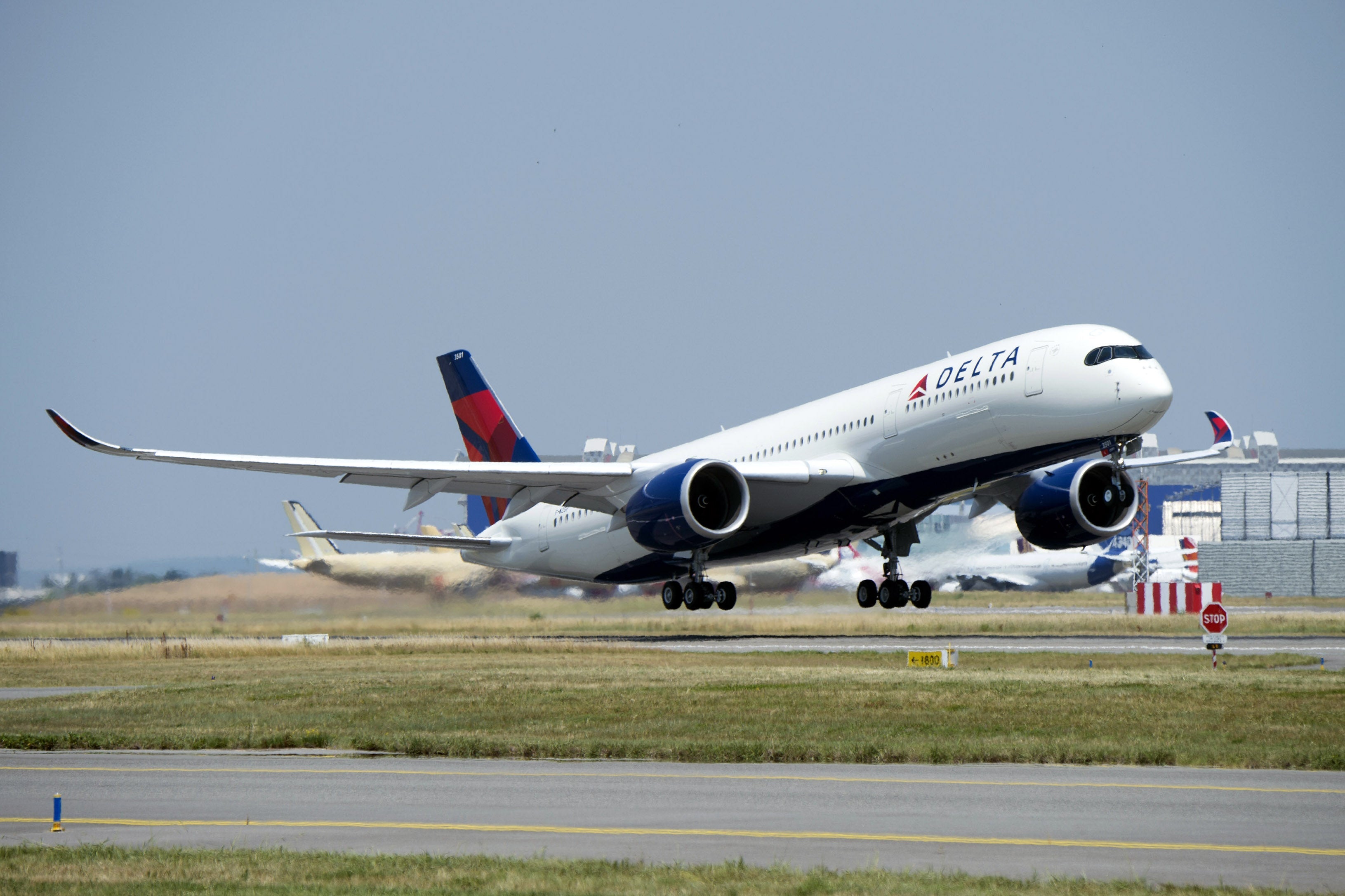 DELTA A350-900 TEAM USA デルタ航空 オリンピック NG NG Models Delta Airlines Airbus A350-900 