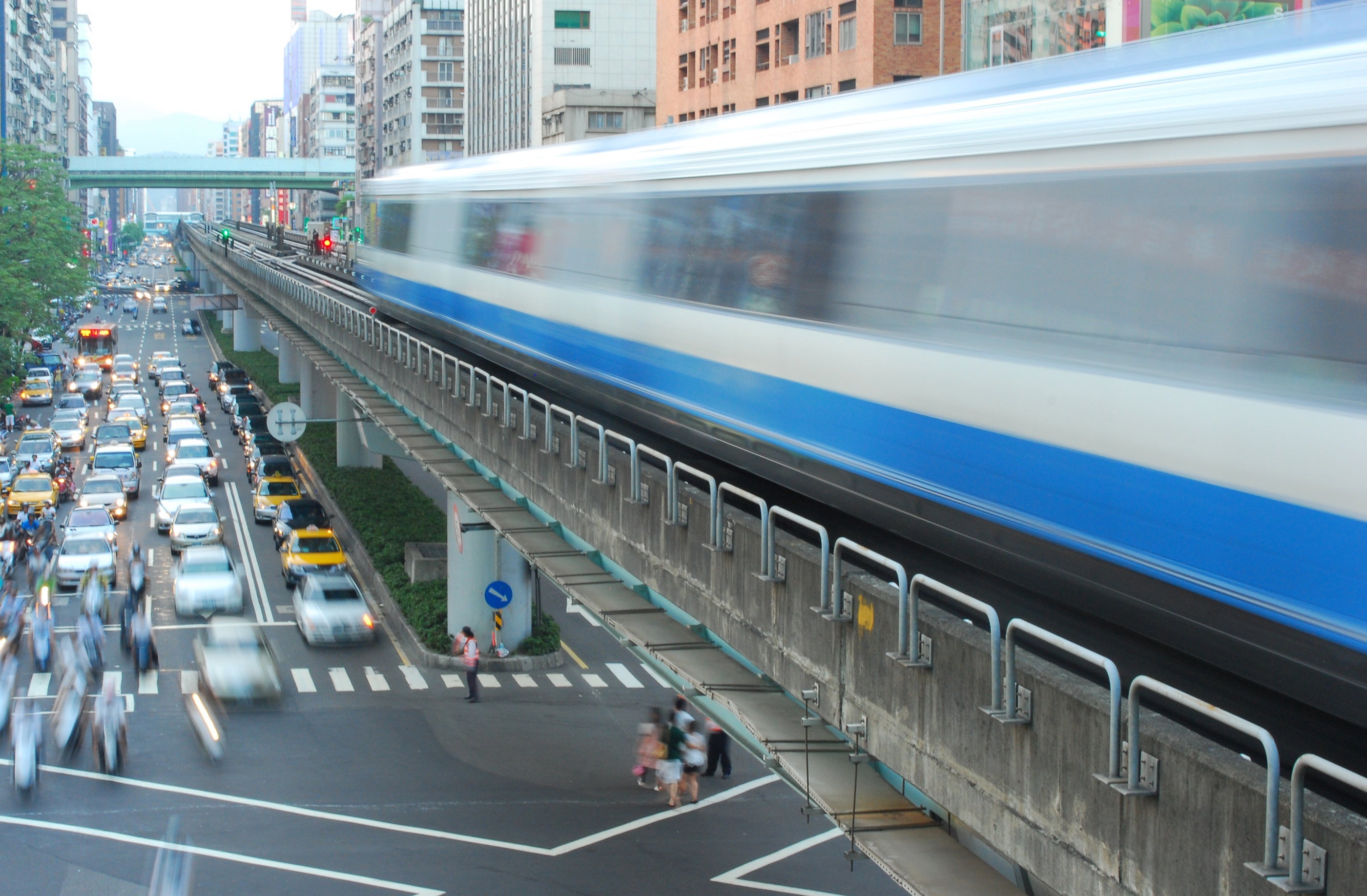 Elevated Commuter Train