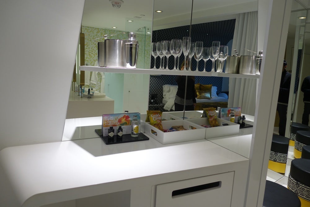 The bar.
