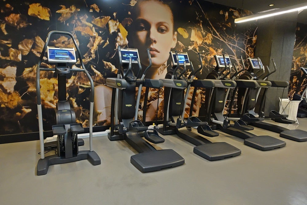 Cardio machines.