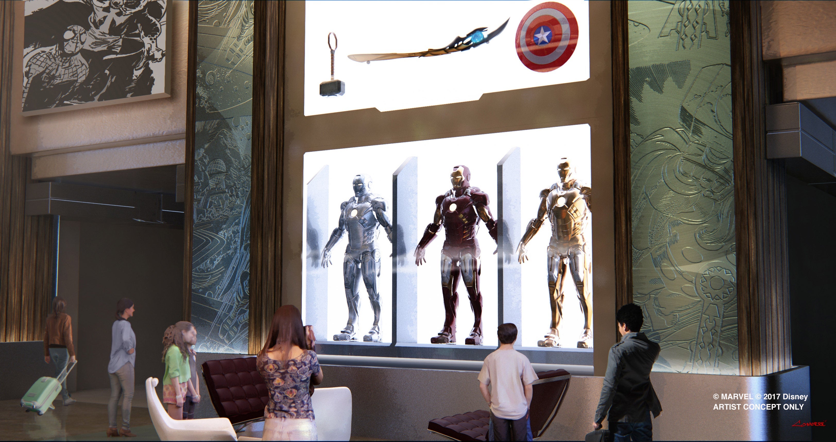 Disneyland paris marvel