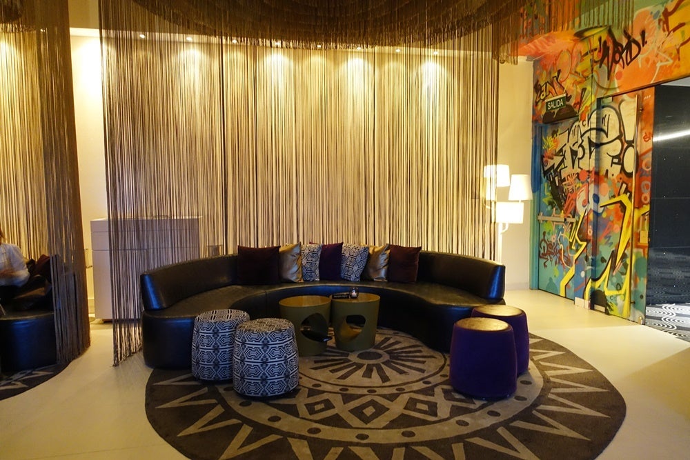 The W Lounge.