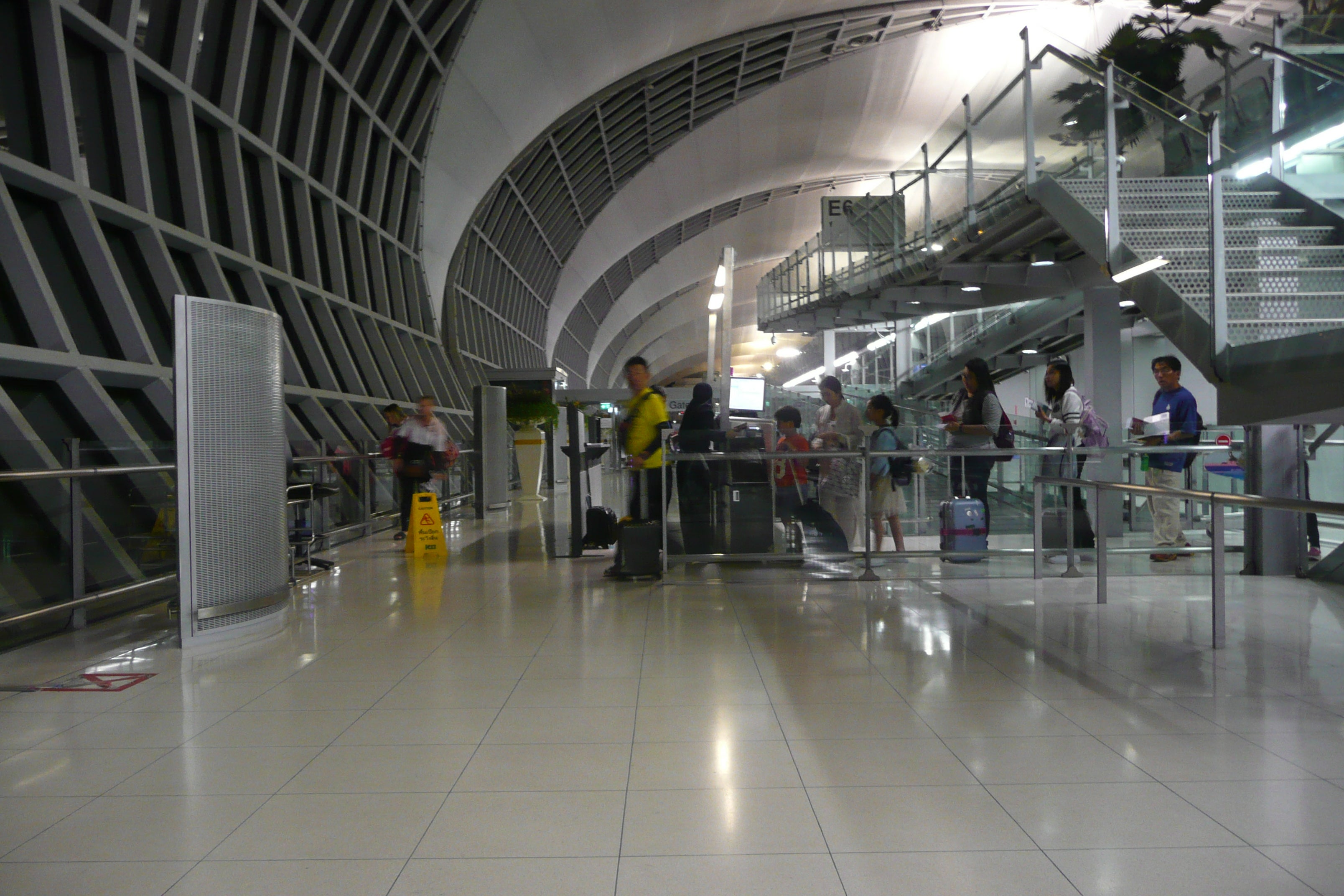 Downstairs gate area at BKK