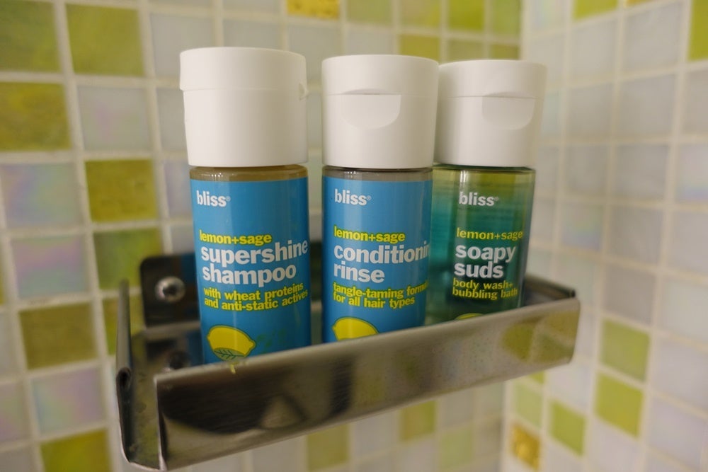 Bliss in the shower.