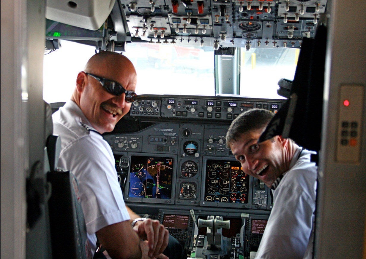 Pilots are great people who might not be aware that you are uncomfortable. Image courtesy of <a href="https://www.flickr.com/photos/calliope">Liz West</a> via Flickr.