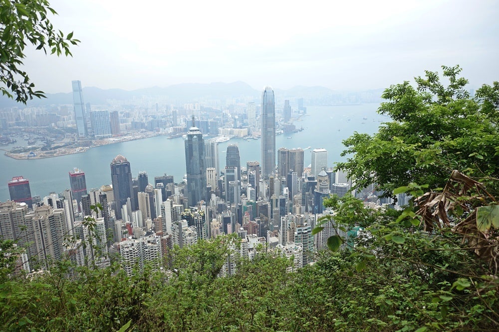 A view from the circle walk at Victoria Peak. Photo courtesy of Lori Zaino.
