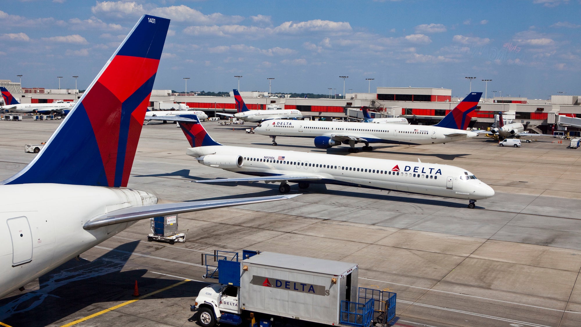 USA - Transportation - Delta Airlines Hub at Hartsfield-Jackson Atlanta International