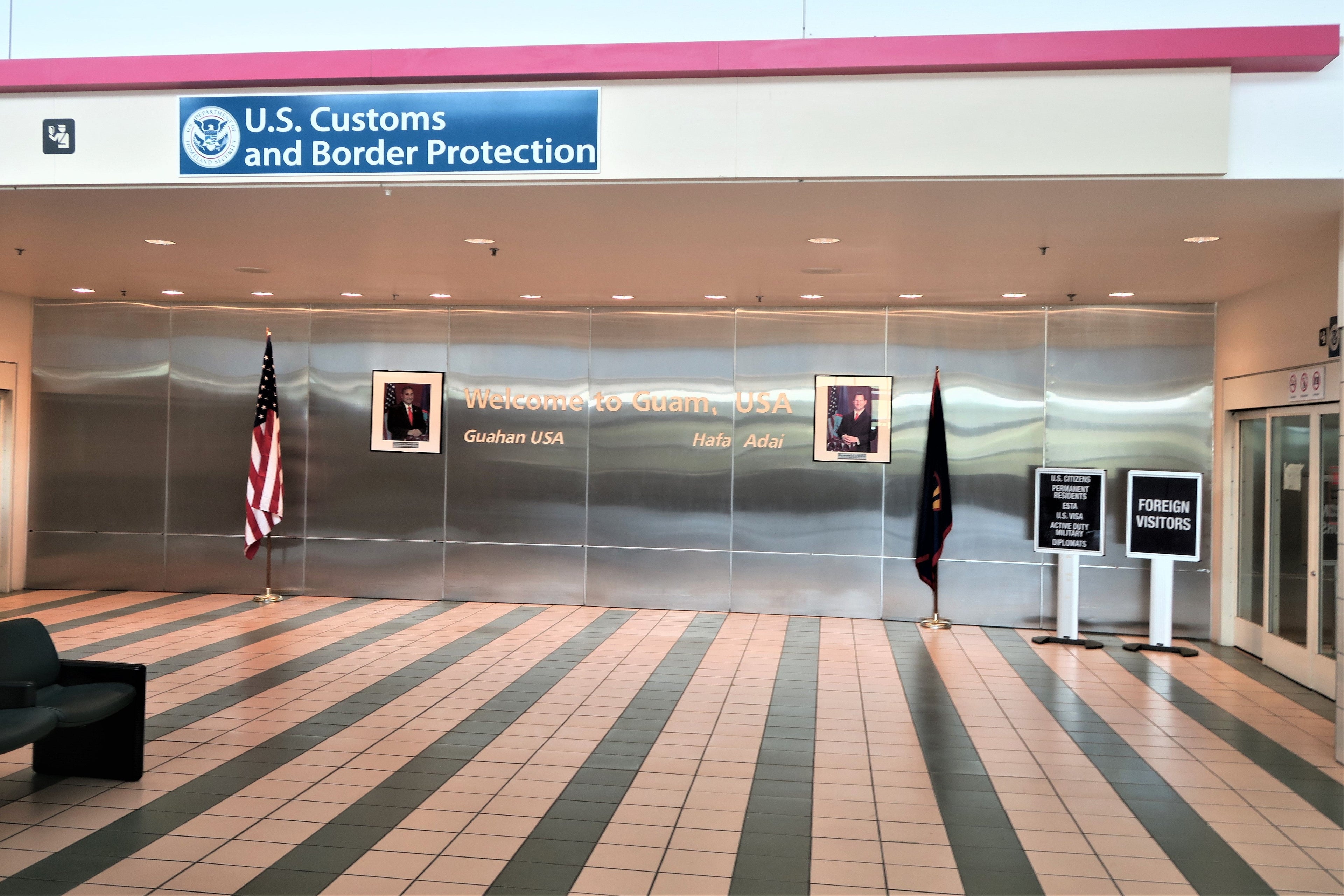 Guam customs and border control