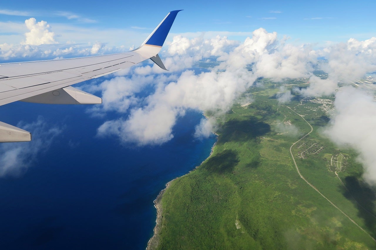 United 738 View from 29F GUM