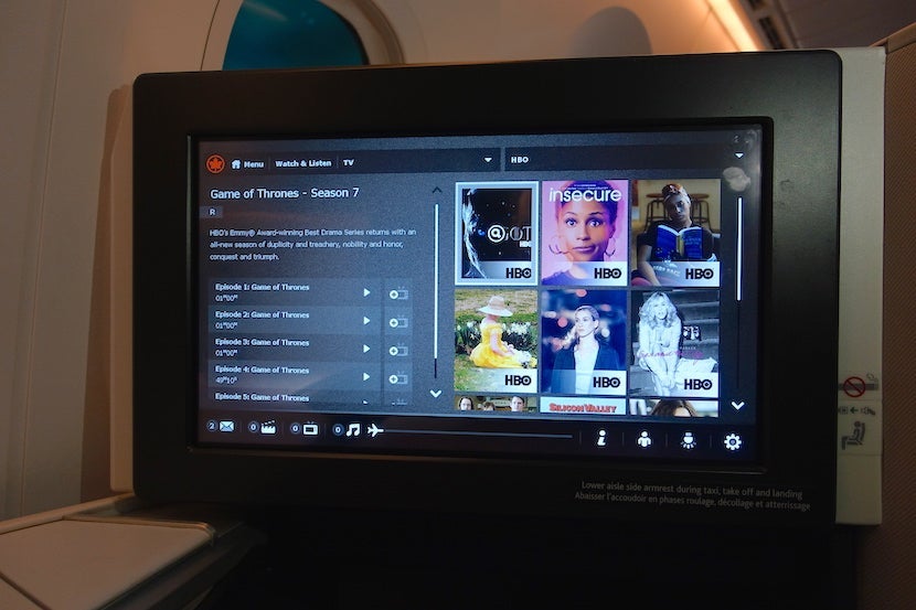 Air Canada HBO