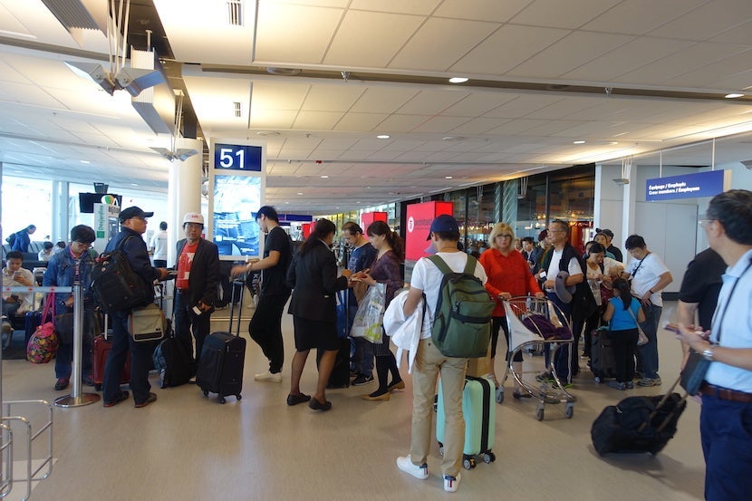 Air Canada boarding mess