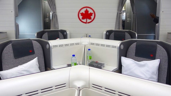 Air Canada business feat