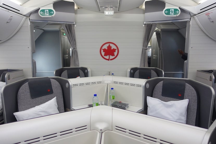 Air Canada middle seats good