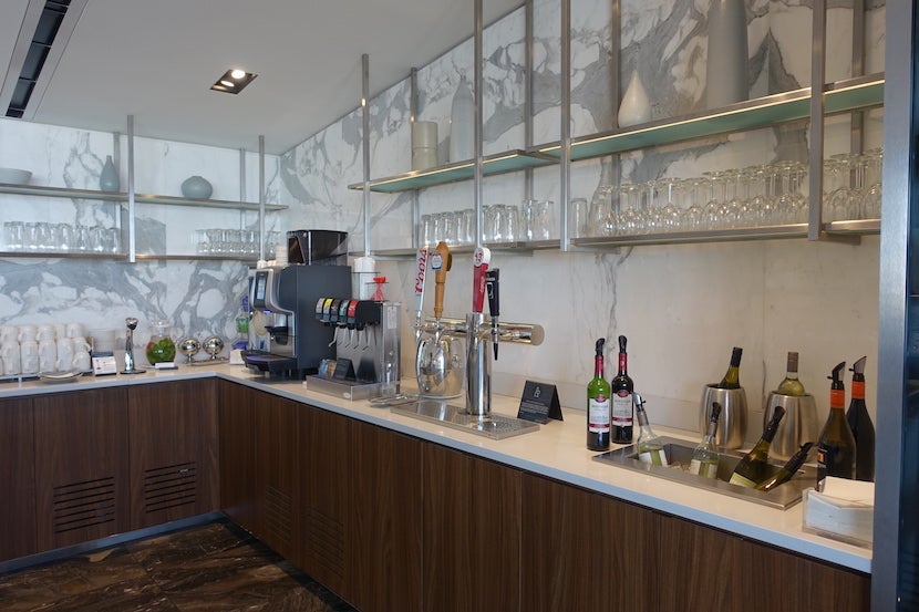 Air Canada self serve bar