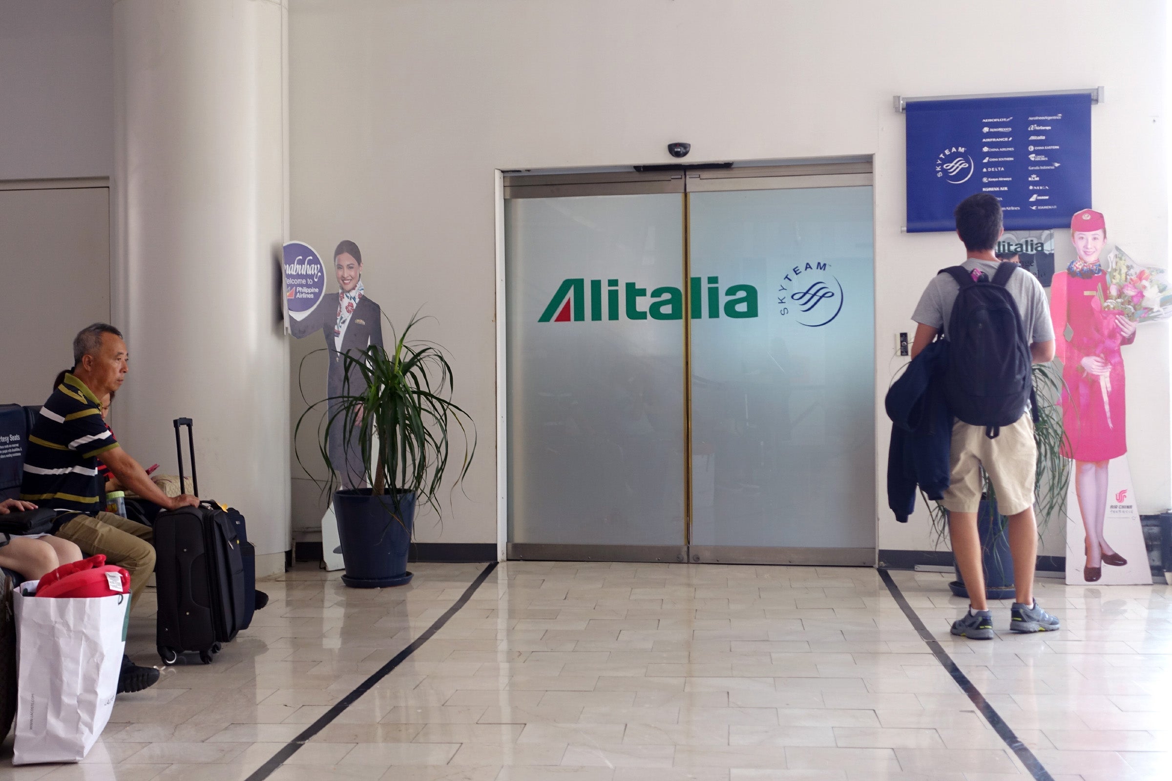 Alitalia 777 Business Class Review