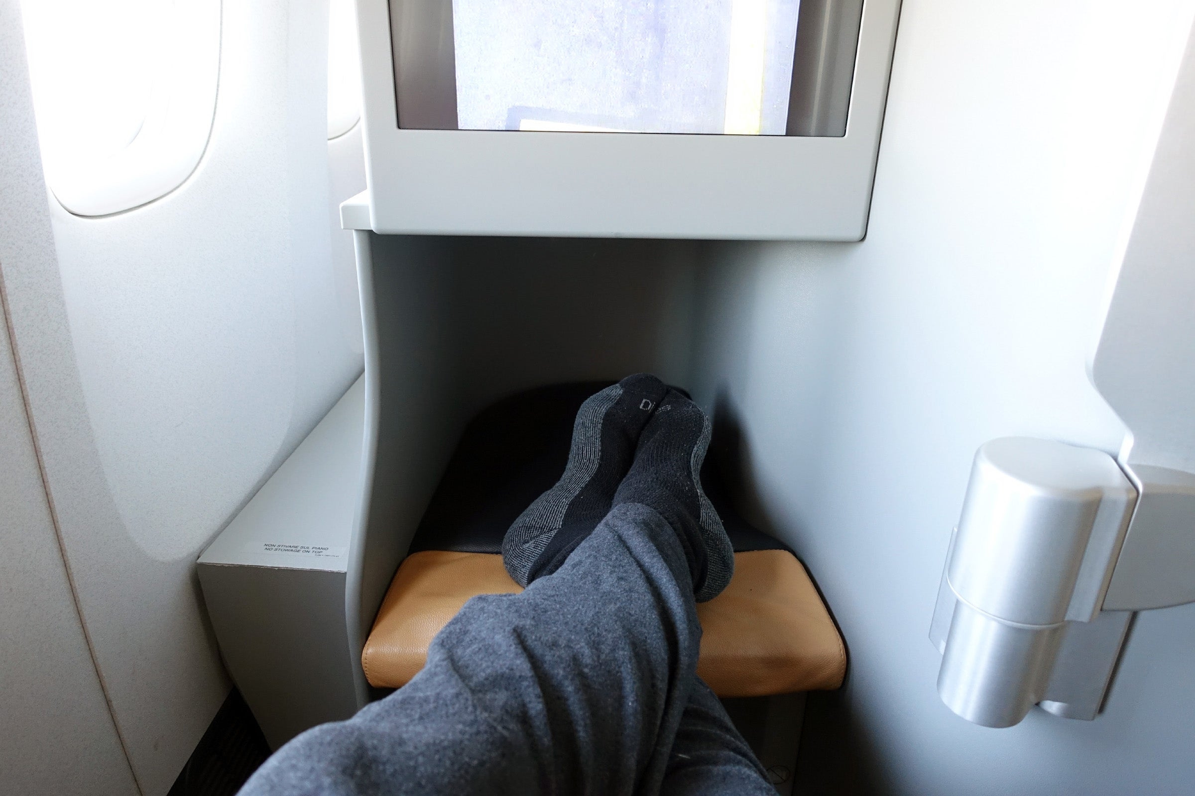Alitalia 777 Business Class Review