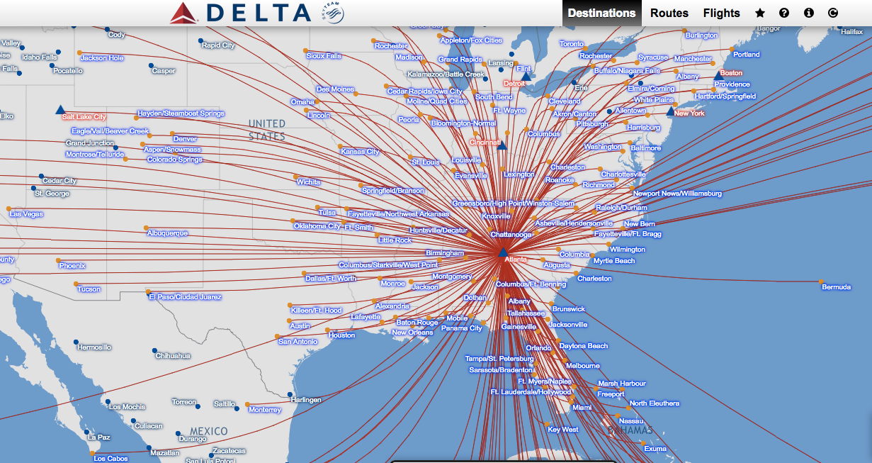 Expect more airlines to try to establish regional dominance like Delta has done in the Southeast.