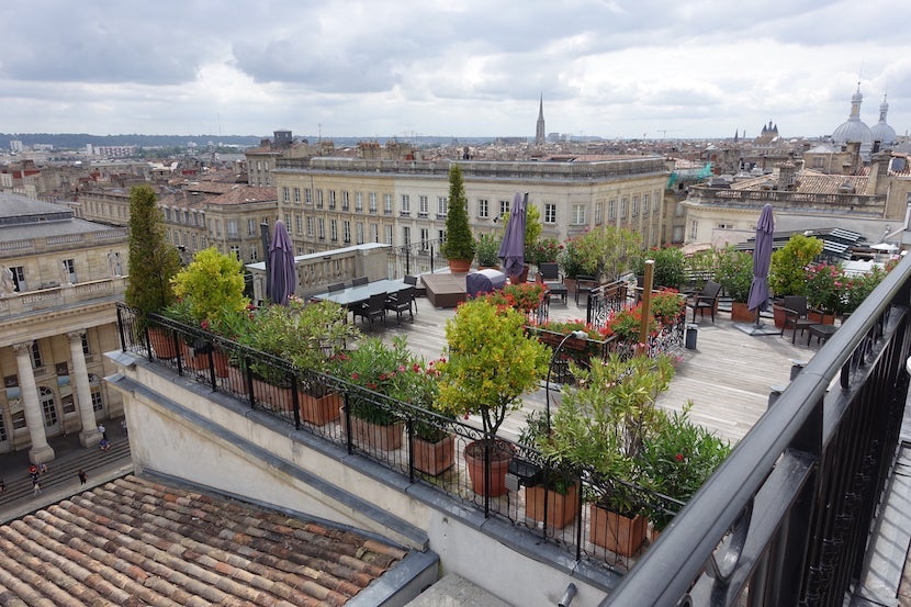 Intercontinental Bordeaux Night Beach view 1