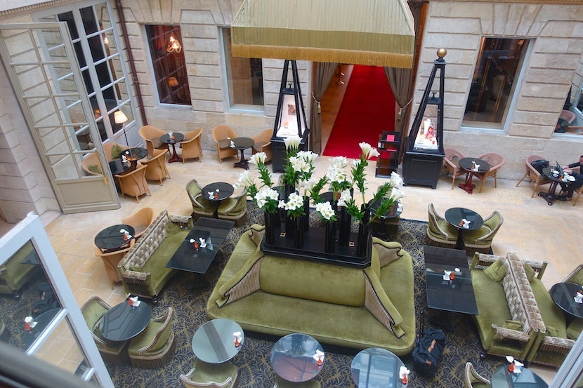 Intercontinental Bordeaux bar above