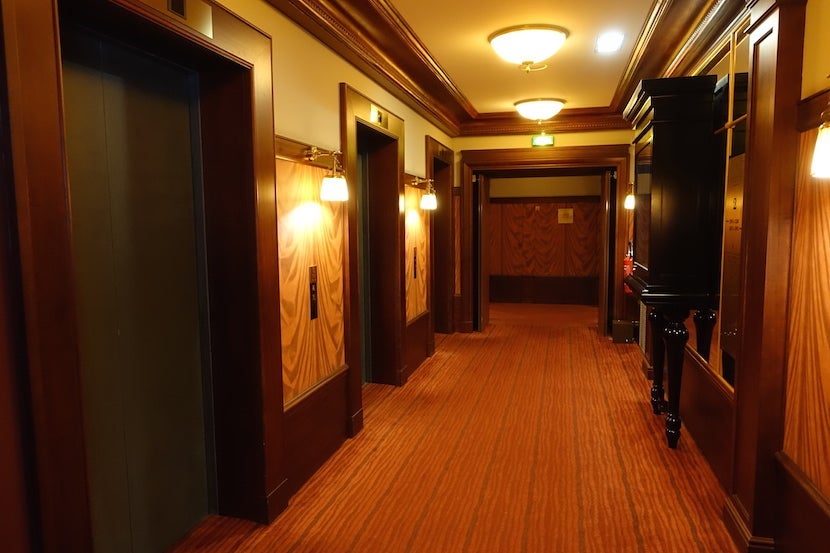 Intercontinental Bordeaux hallway elevators 2