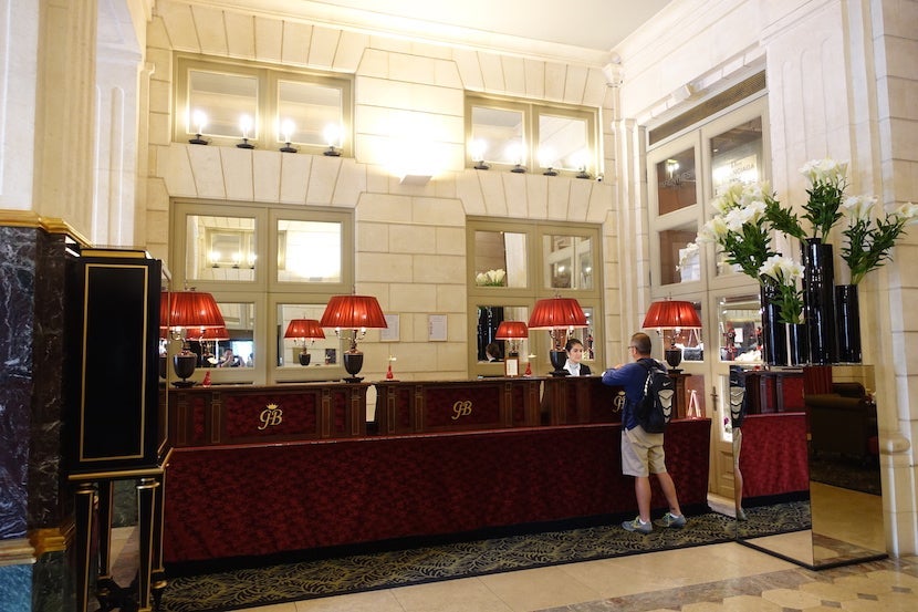 Intercontinental Bordeaux reception