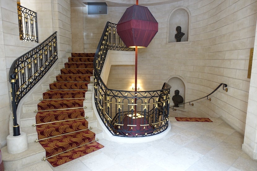 Intercontinental Bordeaux staircase