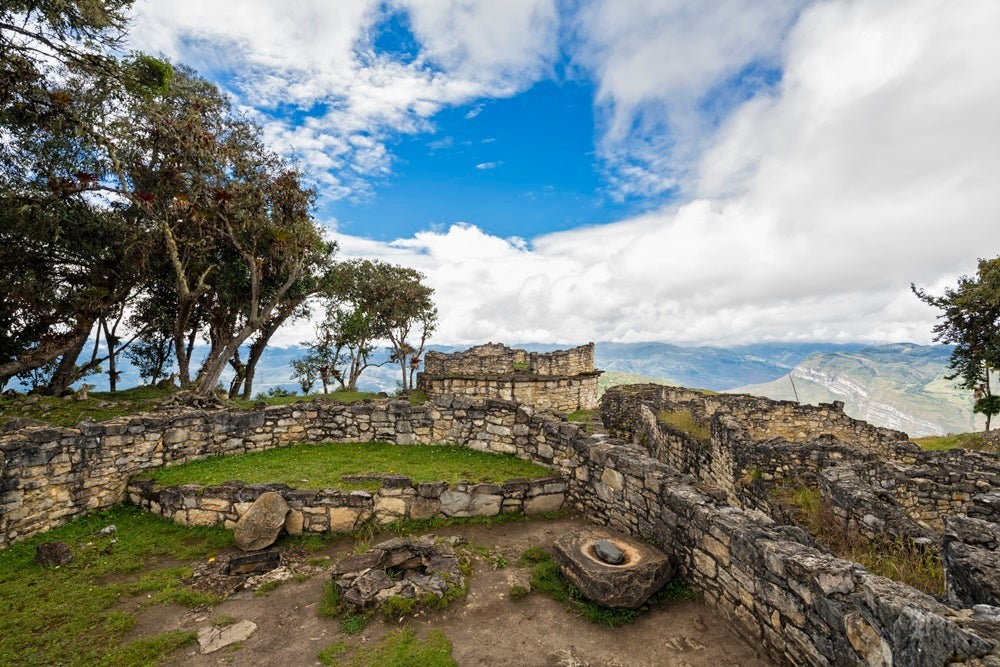 The ancient ruins in Kuelap. Photo courtesy of Westend61/Getty Images.