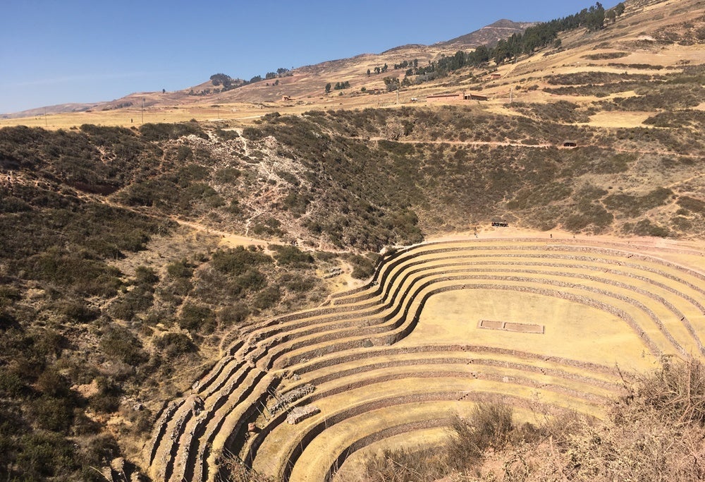 The agricultural terraces of Moray. Image by Lori Zaino.