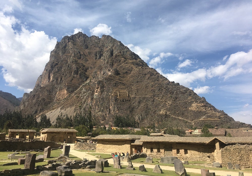 Stop and check out the ruins of Ollantaytambo on the way back from Machu Picchu.