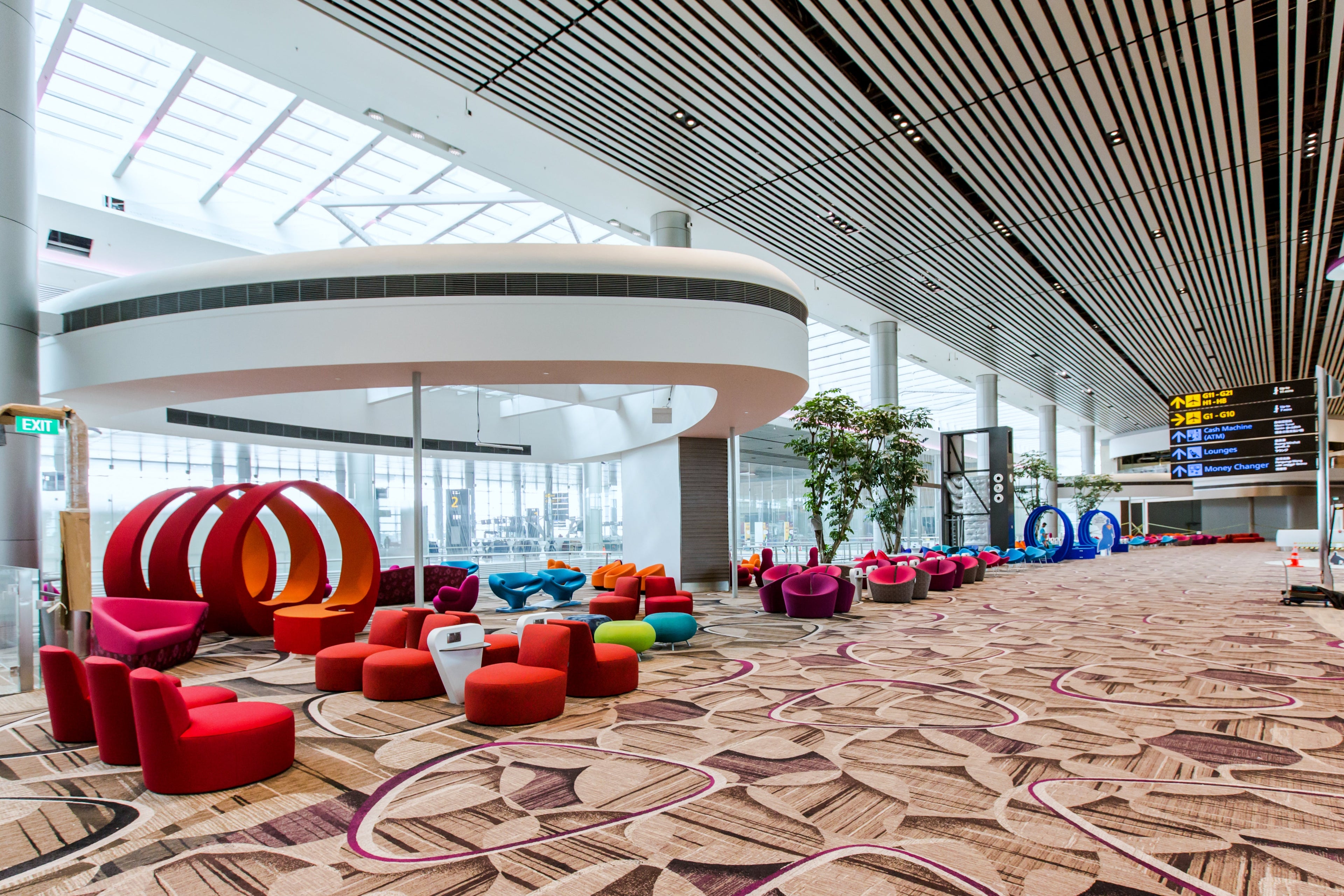 T4 transit seating area