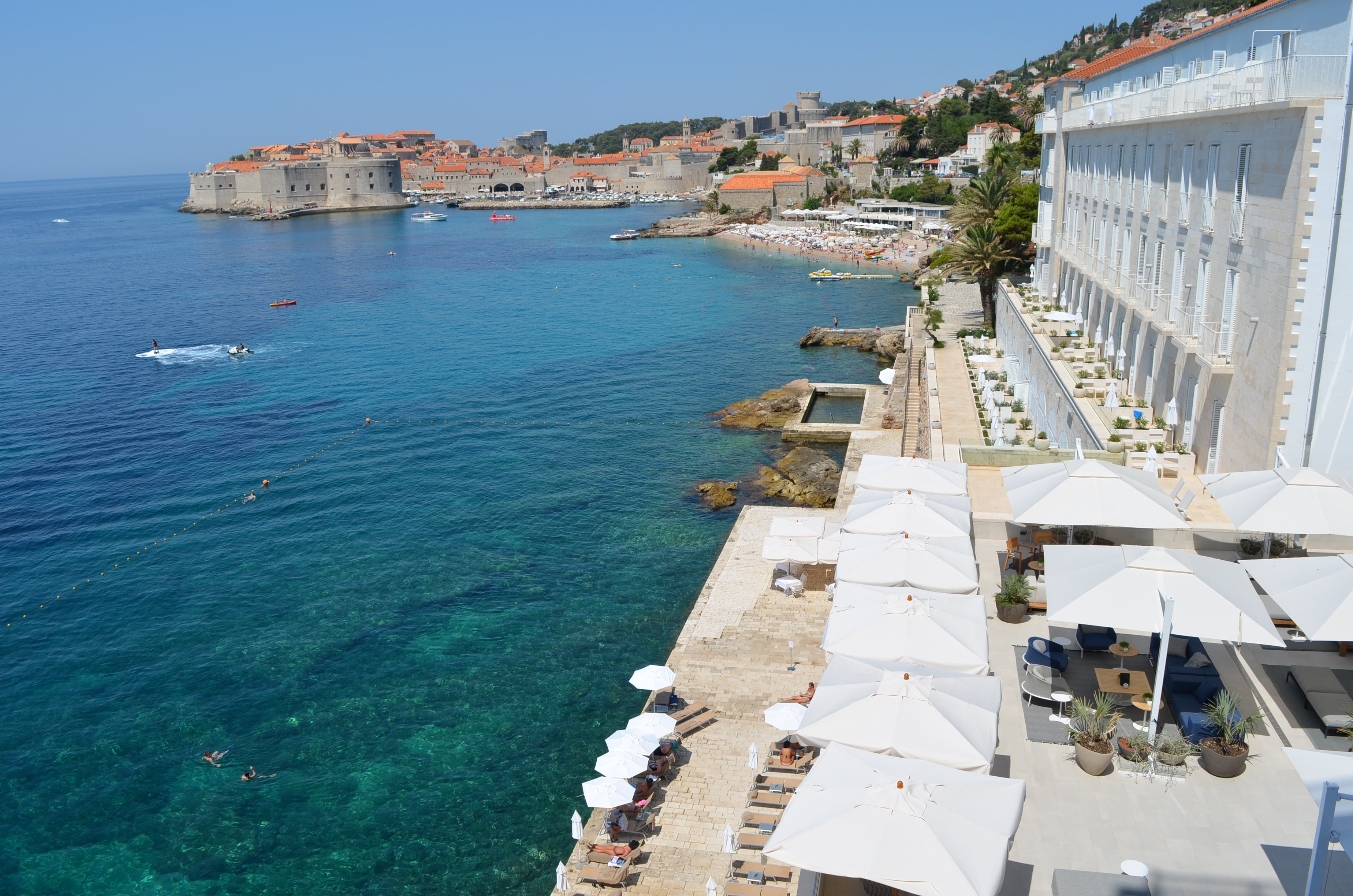 View from Hotel Excelsior