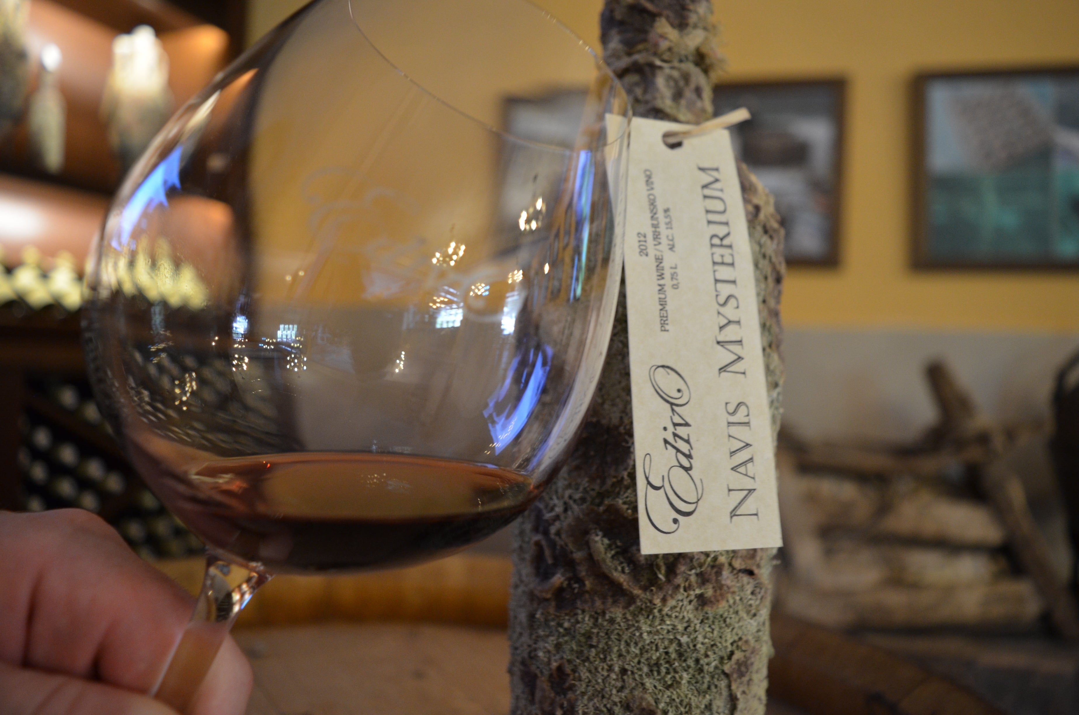 Ocean-aged wine from Edivo Vina.