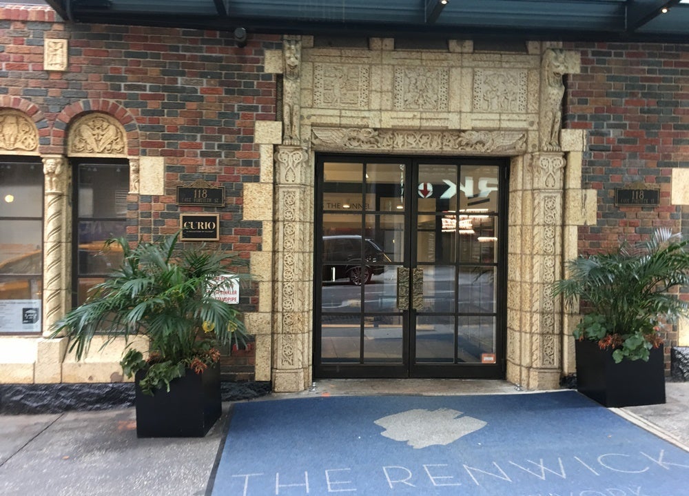Entrance outside
