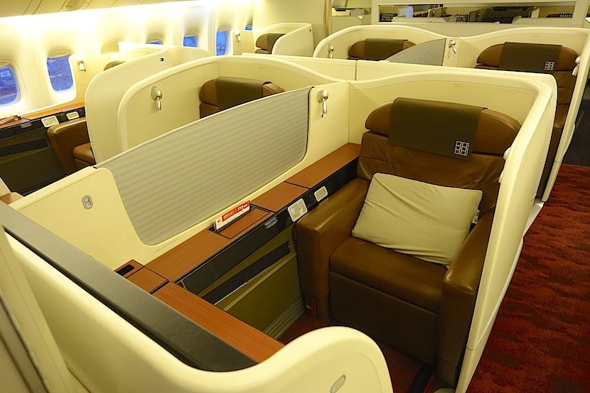 JAL first class cabin 2