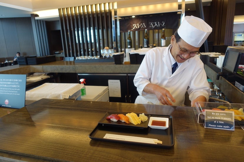 JAL sushi chef