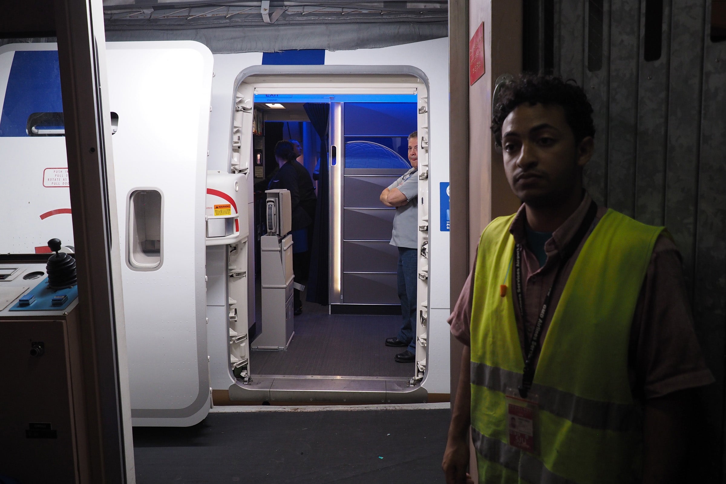 United 77W Relief Flight San Juan Puerto Rico