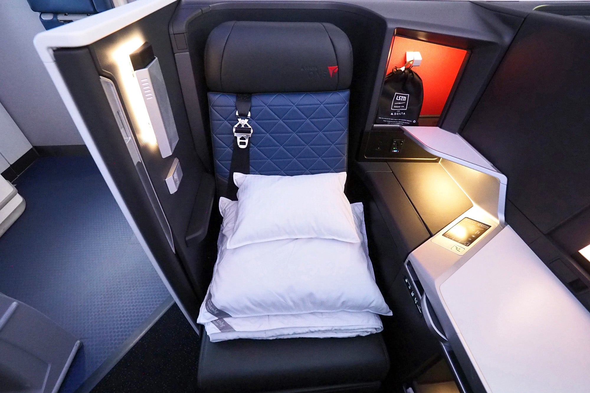 Delta One A350 suite