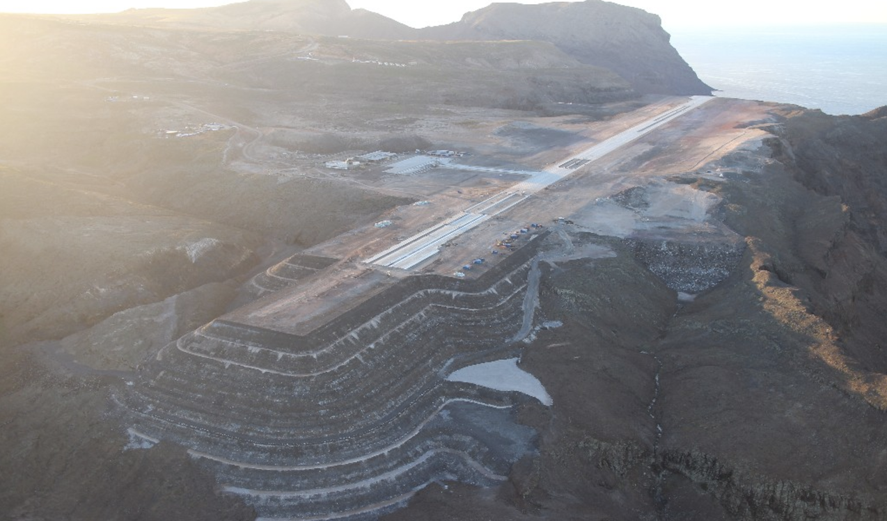 Saint Helena Airport. Image courtesy Remi Bruneton.