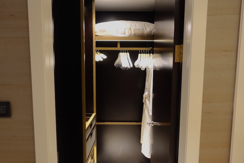 St Regis Shanghai closet