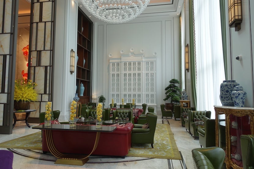 St Regis Shanghai drawing room 1