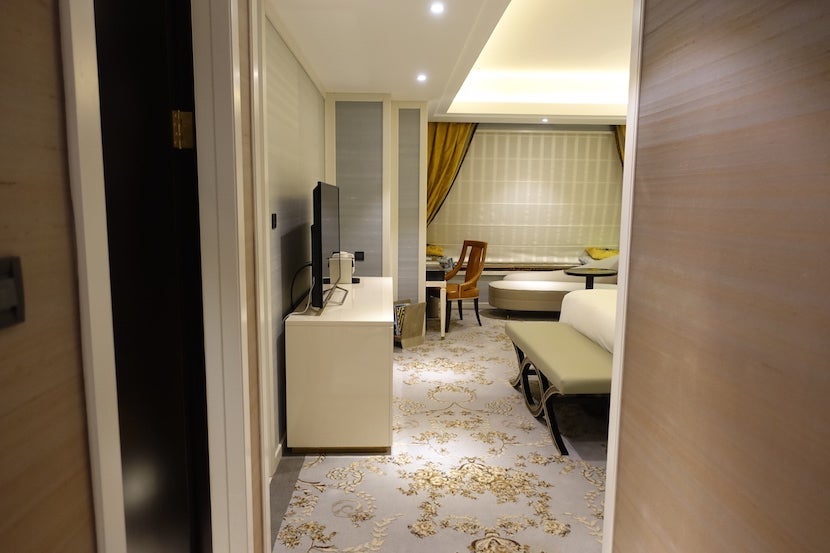 St Regis Shanghai entry hallway